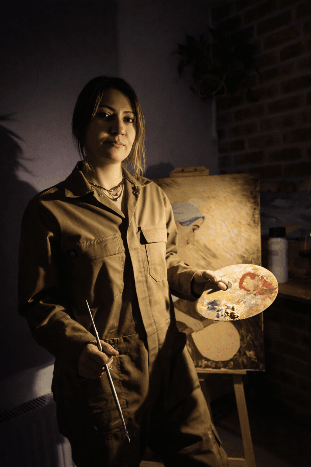 Portrait of Aline Gordiano