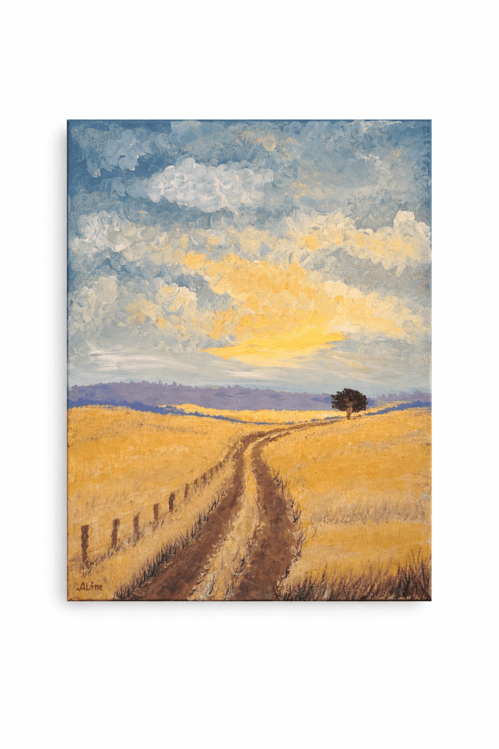 Evening Path by Aline Gordiano