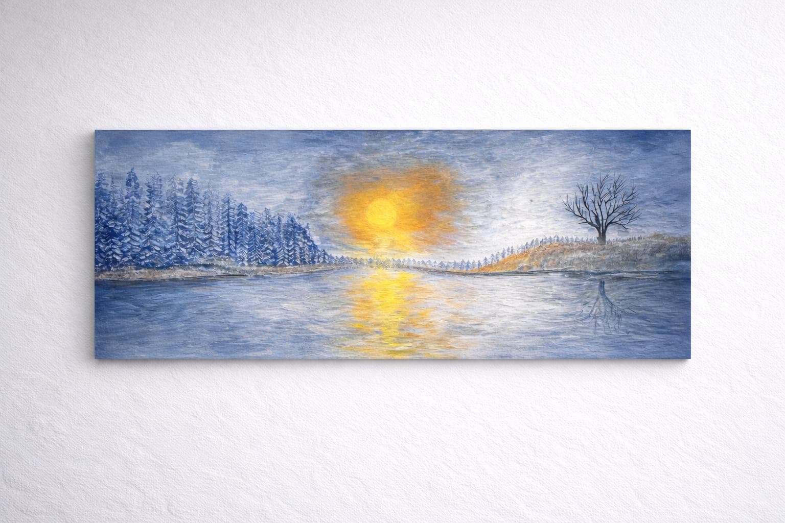 Winter Reflection by Aline Gordiano